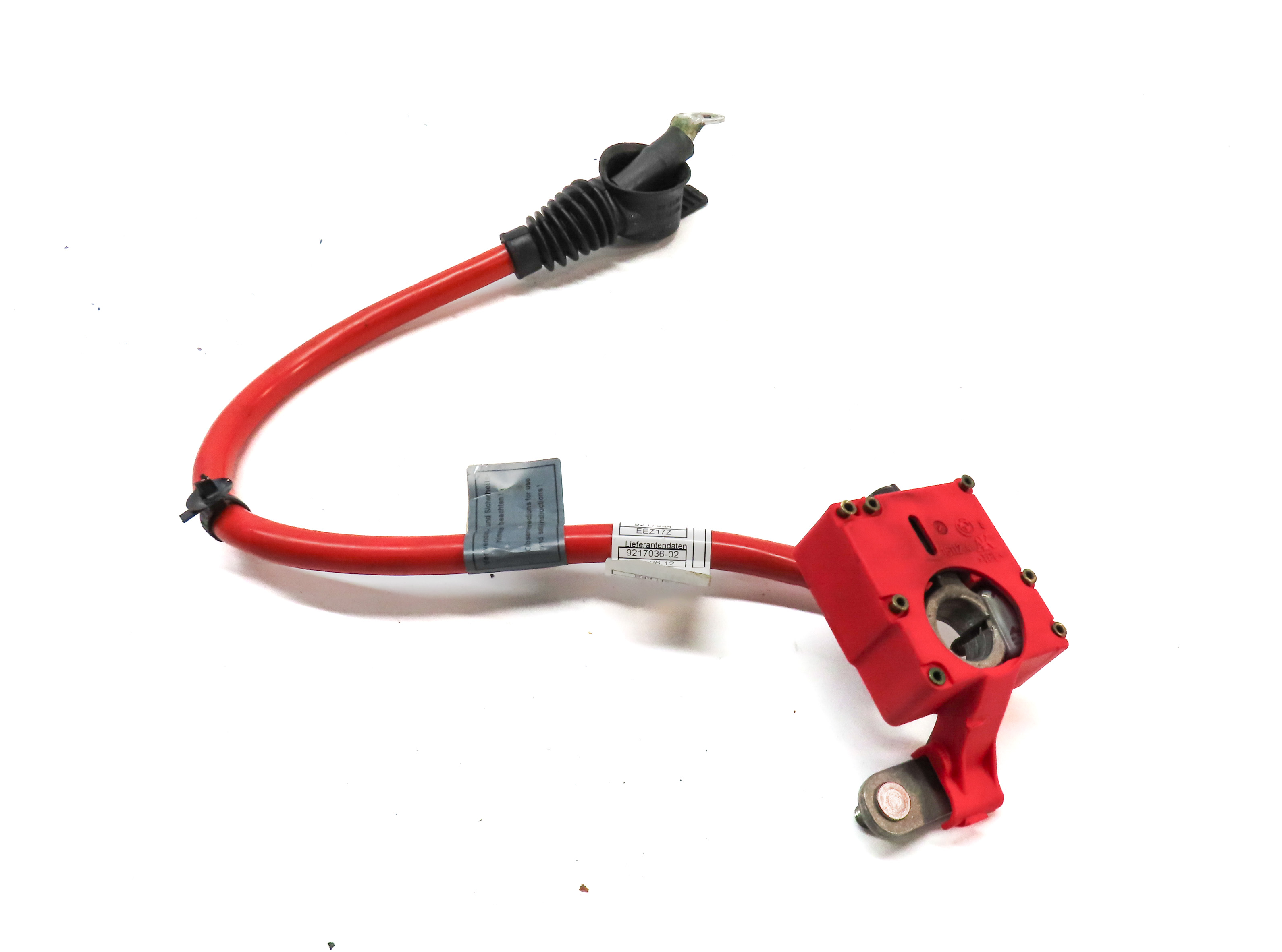 2013 BMW 535I (F10) 3.0L (N55) ENGINE POSITIVE BATTERY TERMINAL CABLE — exact item pictured